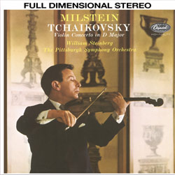 P.S.O. / Nathan Milstein: Tchaikovsky - Violin Concerto in D Major, Op. 35   (Cisco Music / Capitol)